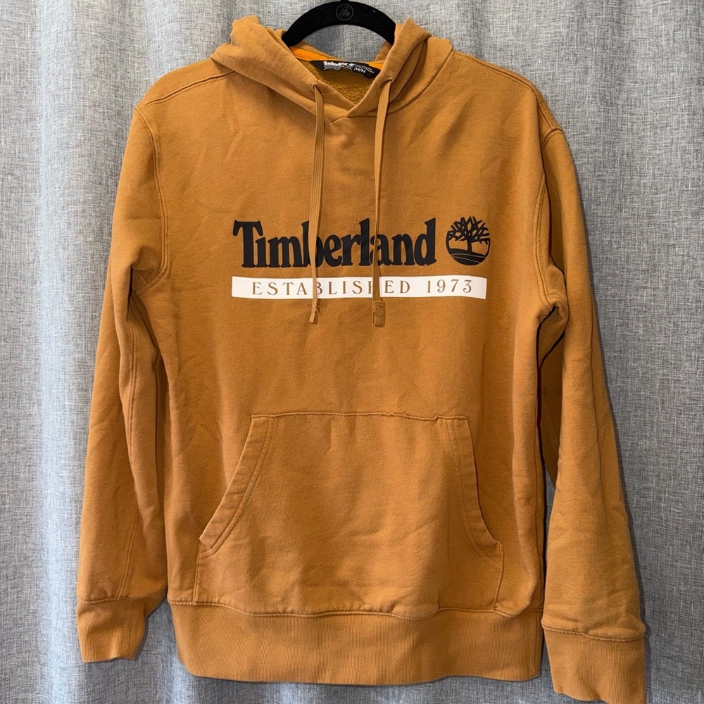 Timberland Men's Rust Hoodie Medium